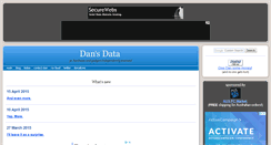 Desktop Screenshot of dansdata.com